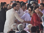 Ranveer Singh and Ranbir Kapoor turned up for Maharashtra CM oath ceremony in Mumbai. Ranveer Singh and Ranbir Kapoor turned up for Maharashtra CM oath ceremony in Mumbai.