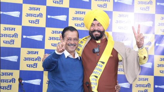 In 2015, he contested as the BJP candidate but lost to Ram Niwas Goel. (Jitender Singh Shunty | Official X account) In 2015, he contested as the BJP candidate but lost to Ram Niwas Goel. (Jitender Singh Shunty | Official X account)