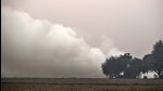 Farmers are setting the stubble on fire in their fields (File) Farmers are setting the stubble on fire in their fields (File)