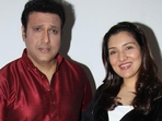 Govinda and his daughter Tina Ahuja during a photo shoot in Mumbai.(IANS) Govinda and his daughter Tina Ahuja during a photo shoot in Mumbai.(IANS)