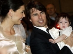 Katie Holmes with ex-husband Tom Cruise and their daughter Suri. Katie Holmes with ex-husband Tom Cruise and their daughter Suri.