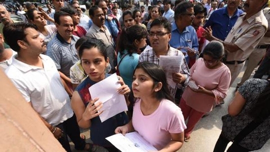 The CTET examination will be held on December 14, 2024. If there are more candidates in any city, the exam may also be conducted on December 15, 2024, informed the Board.(Raj K Raj/HT PHOTO) The CTET examination will be held on December 14, 2024. If there are more candidates in any city, the exam may also be conducted on December 15, 2024, informed the Board.(Raj K Raj/HT PHOTO)