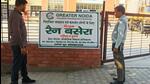 Each shelter is equipped with 15 to 25 beds that are available free of cost to anyone requiring it, the facilities at Greater Noida have been created following directions of NG Ravi Kumar, chief executive officer, Greater Noida authority (HT Photos) Each shelter is equipped with 15 to 25 beds that are available free of cost to anyone requiring it, the facilities at Greater Noida have been created following directions of NG Ravi Kumar, chief executive officer, Greater Noida authority (HT Photos)