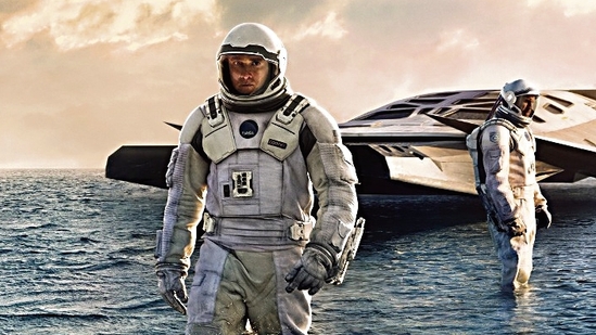 A still from Christopher Nolan's Interstellar, which recently re-released in US. A still from Christopher Nolan's Interstellar, which recently re-released in US.
