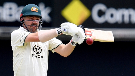 Australia's Travis Head in action (AAP Image via REUTERS)
