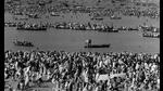 The Kumbh Mela in 1954. (Sourced) The Kumbh Mela in 1954. (Sourced)