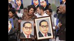 New Delhi: LoP in the Lok Sabha Rahul Gandhi and Congress MP Priyanka Gandhi Vadra take part in a protest of opposition MPs demanding Union Home Minister Amit Shah's apology for his remarks which they claimed were an insult to B.R. Ambedkar, during the Winter session of Parliament, in New Delhi, Wednesday, Dec. 18, 2024. (PTI Photo/Ravi Choudhary) (PTI) New Delhi: LoP in the Lok Sabha Rahul Gandhi and Congress MP Priyanka Gandhi Vadra take part in a protest of opposition MPs demanding Union Home Minister Amit Shah's apology for his remarks which they claimed were an insult to B.R. Ambedkar, during the Winter session of Parliament, in New Delhi, Wednesday, Dec. 18, 2024. (PTI Photo/Ravi Choudhary) (PTI)