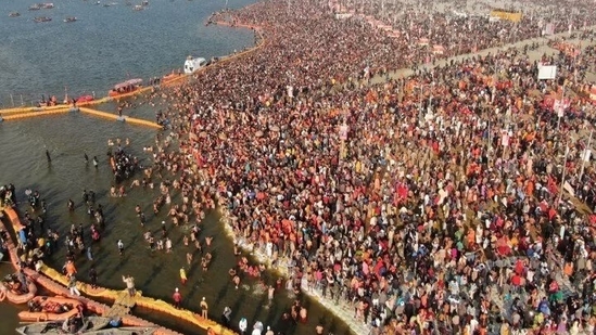 Mahakumbh is scheduled to begin on January 13, 2025 (HT File)(HT_PRINT) Mahakumbh is scheduled to begin on January 13, 2025 (HT File)(HT_PRINT)
