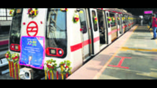 Officials said that TS-01 began as a four-coach train but has been upgraded over the years to meet growing passenger demand and expanded to six coaches in 2014 and further to eight coaches in 2023. (HT Photo) Officials said that TS-01 began as a four-coach train but has been upgraded over the years to meet growing passenger demand and expanded to six coaches in 2014 and further to eight coaches in 2023. (HT Photo)