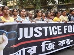Junior doctors and citizens took out a rally demanding justice for the RG Kar junior doctor who was raped and murdered in August. (PTI Photo) Junior doctors and citizens took out a rally demanding justice for the RG Kar junior doctor who was raped and murdered in August. (PTI Photo)