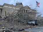 At least four persons were killed in at least 45 tornado-related reports of damage in Texas, Louisiana, Mississippi, Alabama, and Georgia.(AP) At least four persons were killed in at least 45 tornado-related reports of damage in Texas, Louisiana, Mississippi, Alabama, and Georgia.(AP)