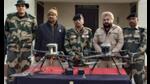 The BSF has recovered two DJI Matrice RTK 350 and one DJI Mavic 3 Classic drones. (Sourced) The BSF has recovered two DJI Matrice RTK 350 and one DJI Mavic 3 Classic drones. (Sourced)
