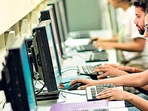 No candidate will be allowed to appear at the examination centre, on Date and Timings other than that allotted to them in their Admit card.(Arun Sharma/HT file) No candidate will be allowed to appear at the examination centre, on Date and Timings other than that allotted to them in their Admit card.(Arun Sharma/HT file)