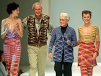 Rosita Missoni co-founded the label in 1953 with her husband, Ottavio Missoni. Rosita Missoni co-founded the label in 1953 with her husband, Ottavio Missoni.