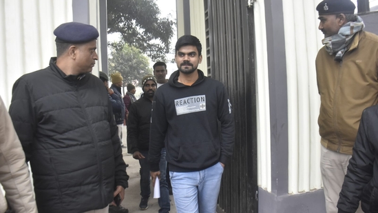 Applicants coming out after appeared in the Bihar Public Service Commission (BPSC) 70th Prelims Exam, at Bankipur Girl's High School in Patna. (Santosh Kumar )