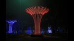 Illumination towers at Balson crossing in Prayagraj (HT) Illumination towers at Balson crossing in Prayagraj (HT)
