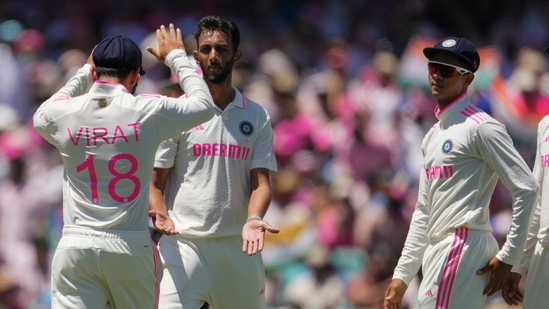 Prasidh Krishna helped India put a fightback with the ball as he claimed three wickets and got the better of Sam Konstas, Marnus Labuschagne and Steve Smith.(AP)