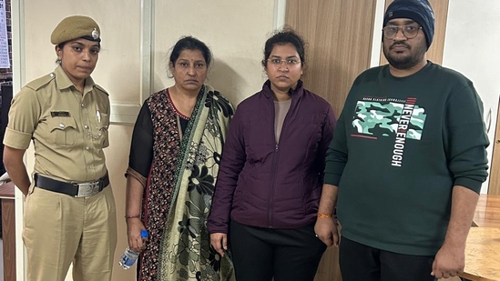 The alleged accused in the case--Nikita Singhania, Nisha Singhania, and Anurag Singhania--were arrested on December 15. The alleged accused in the case--Nikita Singhania, Nisha Singhania, and Anurag Singhania--were arrested on December 15.