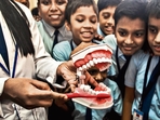 Oral health awareness (HT Photo) Oral health awareness (HT Photo)