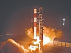 PSLV-C60 carrying SpaDeX and its payloads lifts off, as part of Isro’s key Space Docking Experiment, in Sriharikota on December 30.(PTI) PSLV-C60 carrying SpaDeX and its payloads lifts off, as part of Isro’s key Space Docking Experiment, in Sriharikota on December 30.(PTI)