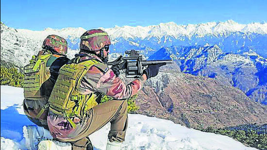 The setting up of integrated theatre commands for the best use of the military’s resources to fight future wars, a focus on new domains such as cyber and space, and simpler weapons buying procedures are among the specific interventions identified by the defence ministry (ANI) The setting up of integrated theatre commands for the best use of the military’s resources to fight future wars, a focus on new domains such as cyber and space, and simpler weapons buying procedures are among the specific interventions identified by the defence ministry (ANI)