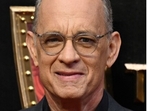 Tom Hanks (L); A home affected by the Los Angeles wildfires (R). Tom Hanks (L); A home affected by the Los Angeles wildfires (R).