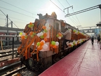 Pravasi Bharatiya Express is a special tourist train dedicated to the Indian diaspora.(XP Division, MEA) Pravasi Bharatiya Express is a special tourist train dedicated to the Indian diaspora.(XP Division, MEA)