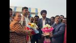 Inauguration of the second phase of waste disposal at the Shivri plant. (Sourced) Inauguration of the second phase of waste disposal at the Shivri plant. (Sourced)