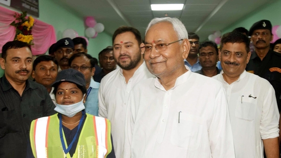 Bihar CM Nitish Kumar.(Santosh Kumar /HT file)