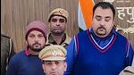 The two arrested officials of the telecom firm on Friday. (HT Photo) The two arrested officials of the telecom firm on Friday. (HT Photo)