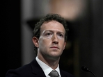 Meta, led by Mark Zuckerberg, removed tampons from men’s bathrooms.(AFP) Meta, led by Mark Zuckerberg, removed tampons from men’s bathrooms.(AFP)