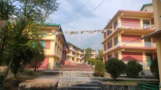 Due to decline in the number of arrivals, the Tibetan Reception Centre at Khanyara in Dharamshala has significantly reduced activity in recent years. (HT Photo) Due to decline in the number of arrivals, the Tibetan Reception Centre at Khanyara in Dharamshala has significantly reduced activity in recent years. (HT Photo)