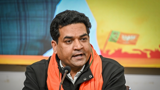 BJP leader Kapil Mishra.(Sanchit Khanna/ Hindustan Times) BJP leader Kapil Mishra.(Sanchit Khanna/ Hindustan Times)