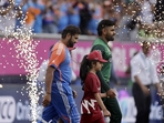 This will be the first time the two sides meet in the Champions Trophy since the final of the 2017 tournament(AP) This will be the first time the two sides meet in the Champions Trophy since the final of the 2017 tournament(AP)