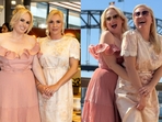 Rebel Wilson and Ramona Agruma re-wear wedding fits to Australian Open Rebel Wilson and Ramona Agruma re-wear wedding fits to Australian Open