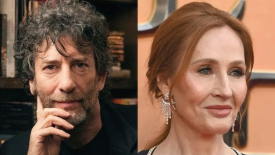 Neil Gaiman and JK Rowling Neil Gaiman and JK Rowling