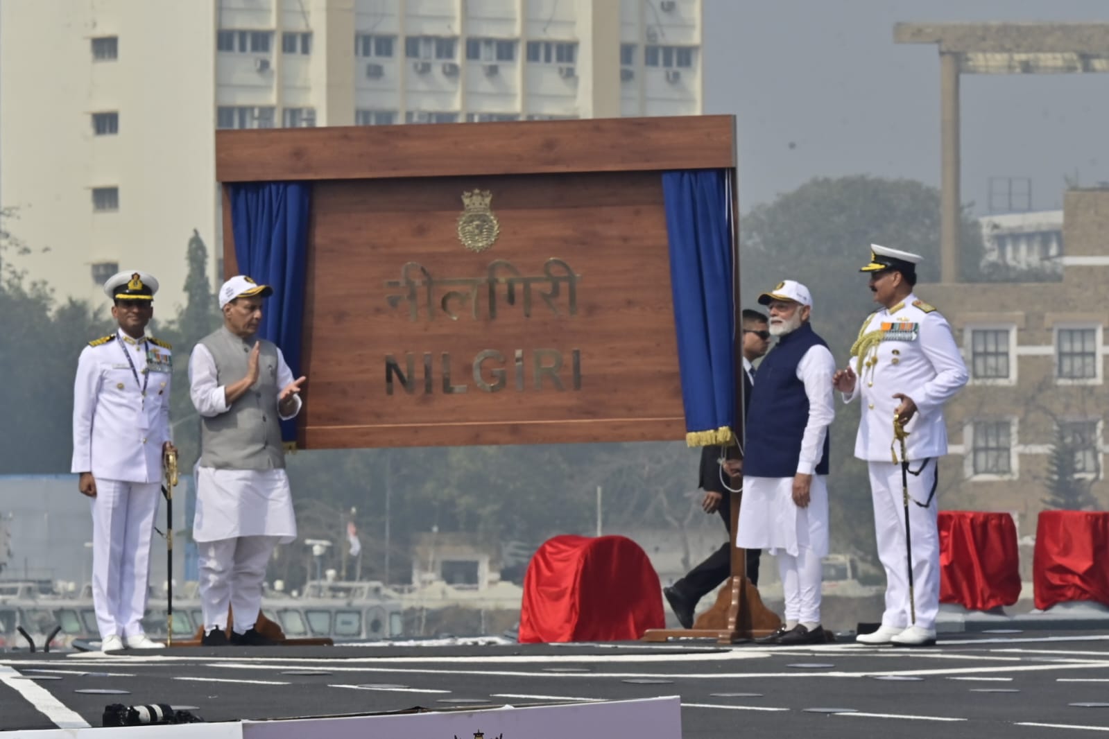Defense Minister Rajnath Singh said that the Atlantic Ocean’s importance has shifted to the Indian Ocean region, which is becoming a center of international power rivalry.(Anshuman Poyrekar/HT) Defense Minister Rajnath Singh said that the Atlantic Ocean’s importance has shifted to the Indian Ocean region, which is becoming a center of international power rivalry.(Anshuman Poyrekar/HT)