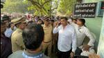 Malad residents block land survey for Dharavi residents rehab for the second time Malad residents block land survey for Dharavi residents rehab for the second time