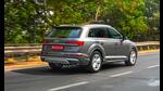 The updated Q7 retains its wide grille and sharp lines. The updated Q7 retains its wide grille and sharp lines.