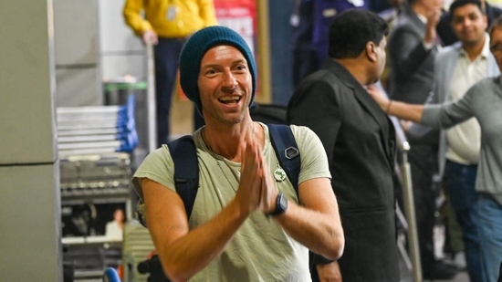 Latest entertainment news on January 16, 2025: Chris Martin was spotted at the Mumbai airport. Latest entertainment news on January 16, 2025: Chris Martin was spotted at the Mumbai airport.