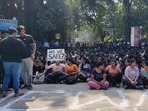 Students protesting at IIT-BHU campus.(File photo) Students protesting at IIT-BHU campus.(File photo)