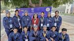 Sr Noelle Rose with the contingent of volunteers of National Service Scheme (NSS). (HT photo) Sr Noelle Rose with the contingent of volunteers of National Service Scheme (NSS). (HT photo)
