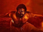 A still of actor Rishab Shetty from the film Kantara A still of actor Rishab Shetty from the film Kantara