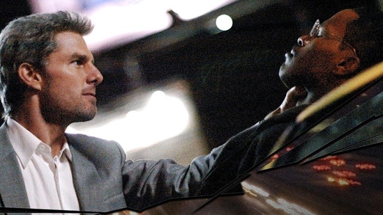 Tom Cruise and Jamie Foxx got close while filming their 2004 film 'Collateral.' Tom Cruise and Jamie Foxx got close while filming their 2004 film 'Collateral.'