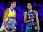 The World No. 1 did later return for the ceremony and congratulated Keys for her first-ever Grand Slam title.(REUTERS)