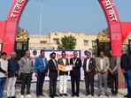 (L-R) Dr Chetan Joshi, Prof JP Saini, Prof Sunil Sharma, Prof NK Sharma, Dr Bhupesh Mathuria, Prof Deendayal Godesariya (Principal), Dr VK Jain, Prof Nand Lal Ranwa, Dr Ranveer Singh, Dr Ramdev Singh Bhambu and Dr Pradeep Pilaniya (L-R) Dr Chetan Joshi, Prof JP Saini, Prof Sunil Sharma, Prof NK Sharma, Dr Bhupesh Mathuria, Prof Deendayal Godesariya (Principal), Dr VK Jain, Prof Nand Lal Ranwa, Dr Ranveer Singh, Dr Ramdev Singh Bhambu and Dr Pradeep Pilaniya