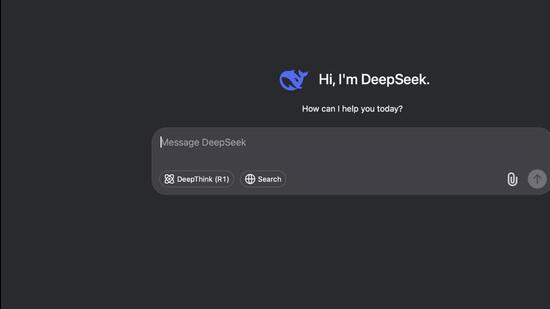 DeepSeek, a relatively unknown AI setup from China, has had an impact on all the metrics that are supposed to matter. (HT photo) DeepSeek, a relatively unknown AI setup from China, has had an impact on all the metrics that are supposed to matter. (HT photo)