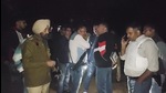 A team led by Singh, along with cops from Ambala, acting on a tip-off, raided Mullana to nab Sagar, who tried to flee after firing at them. (HT Photo) A team led by Singh, along with cops from Ambala, acting on a tip-off, raided Mullana to nab Sagar, who tried to flee after firing at them. (HT Photo)