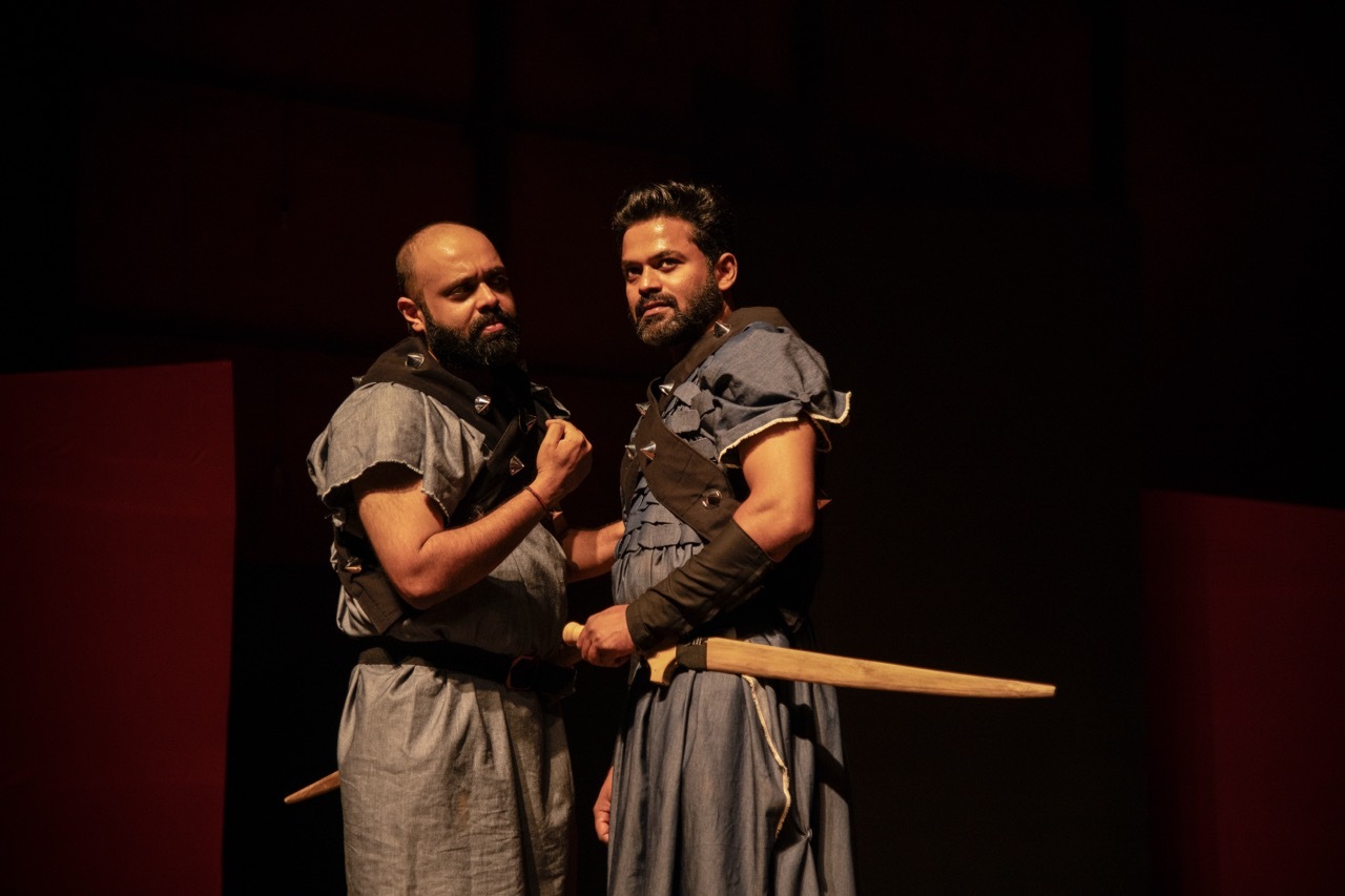 A scene from the play Macbeth A scene from the play Macbeth