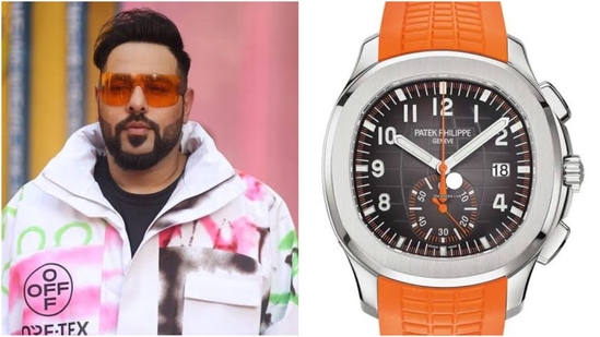 Badshah's stunning Patek Philippe watch priced at <span class='webrupee'>₹</span>1.12 crore. Badshah's stunning Patek Philippe watch priced at <span class='webrupee'>₹</span>1.12 crore.